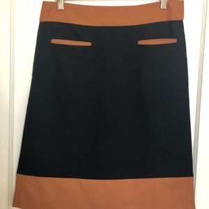 Color block skirt